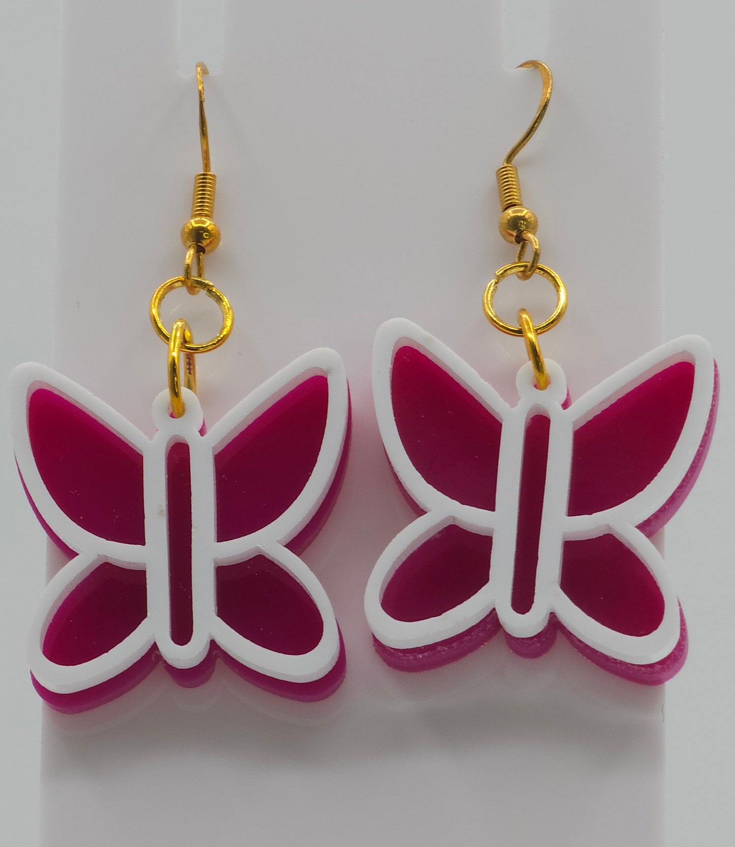 Butterfly Acrylic Earrings