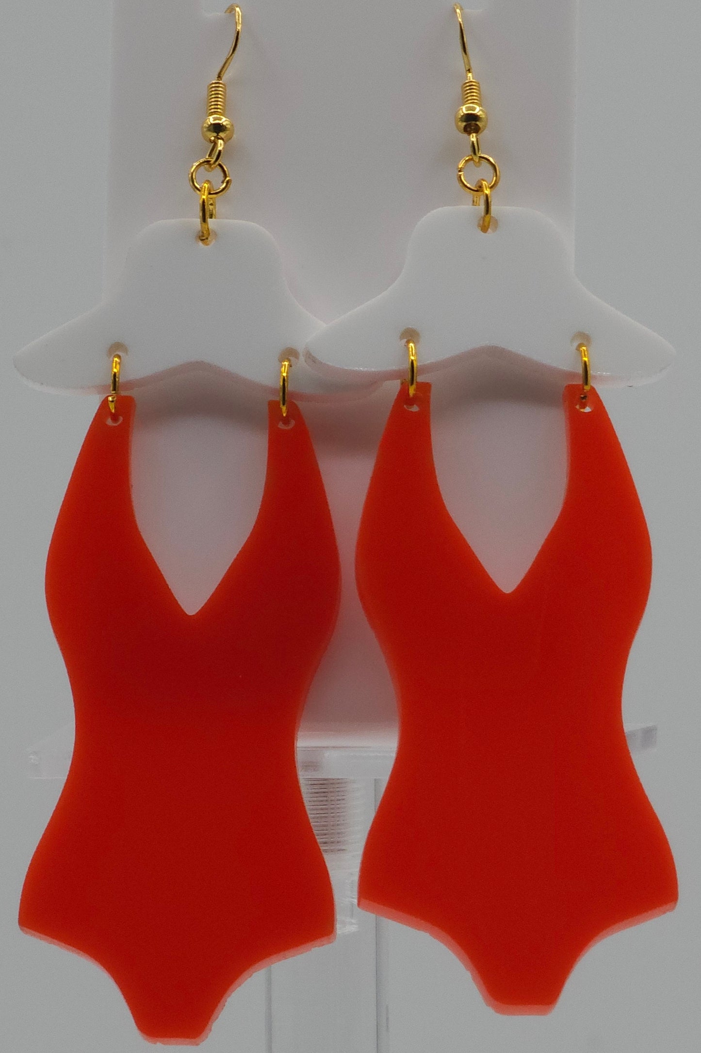 Swimsuit Acrylic Earrings