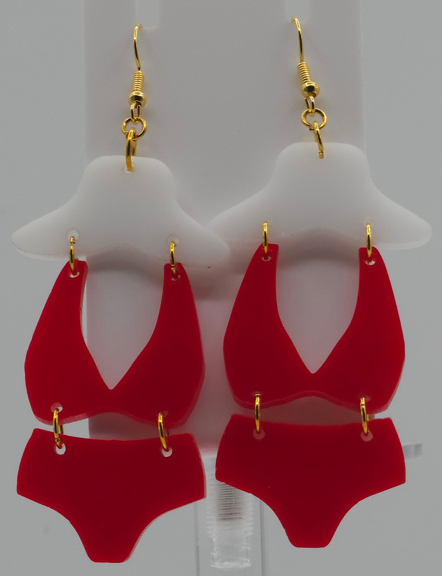 Swimsuit Acrylic Earrings