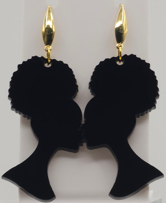 Africa Inspired Acrylic Earrings