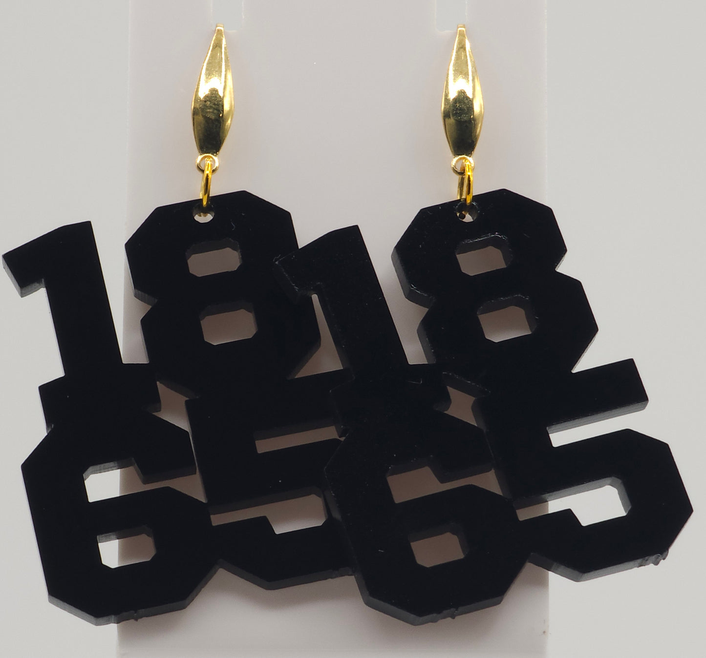 Juneteenth Acrylic Earrings